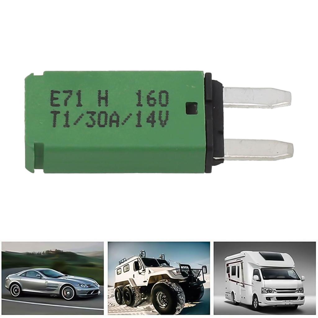 1pcs 5-30A Mini Circuit Breaker Blade Fuse Automatic Resetting Car Resettable Blade Fuse 12-24V For Cars Motorcycles Trucks Boat