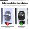 -2/4Pcs Silicone Car Door Lock Buckle Car Door Latch Mute Damping Cushion For BMW M F10 F11 F12 F07 F01 F02 F30 F35 F34 F36 3 E4