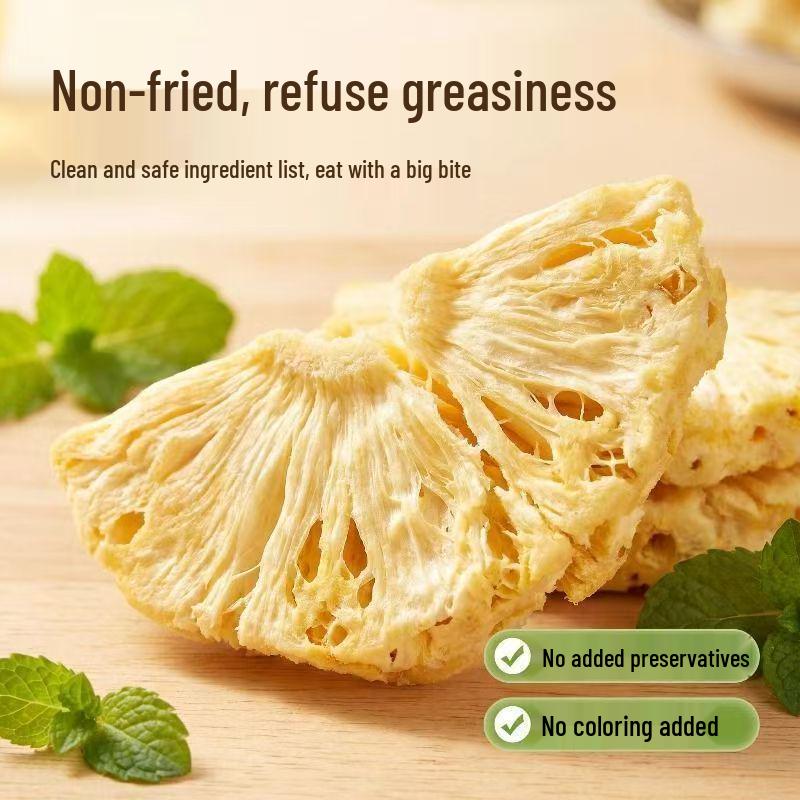 Freeze-Dried Pineapple Slices - Dried Fruit Snack & Baking Ingredient