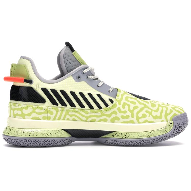 Li Ning WOW 7 Way Of Wade 7 Cushioning Lightweight Low top Basketball Shoes Men's Green White ABAN079-13