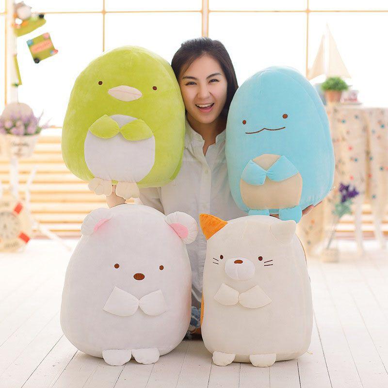 Adorable San-x Sumikko Plush Pillow Animal Toy For Kids 30cm Ultra Soft And Cuddly