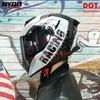 LVS Motorcycle Helmet Men's Women's Motocross Full Helmet Personality Cool Racing Helmet Casco Moto DOT Certification
