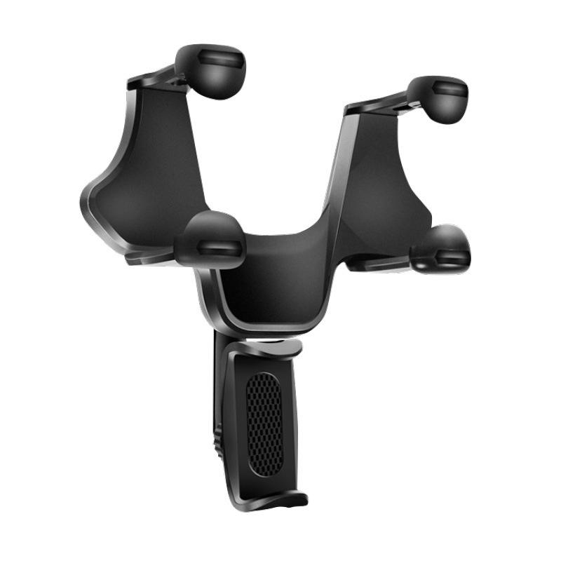 360° Adjustable Rearview Mirror Phone Holder for Cars Standard