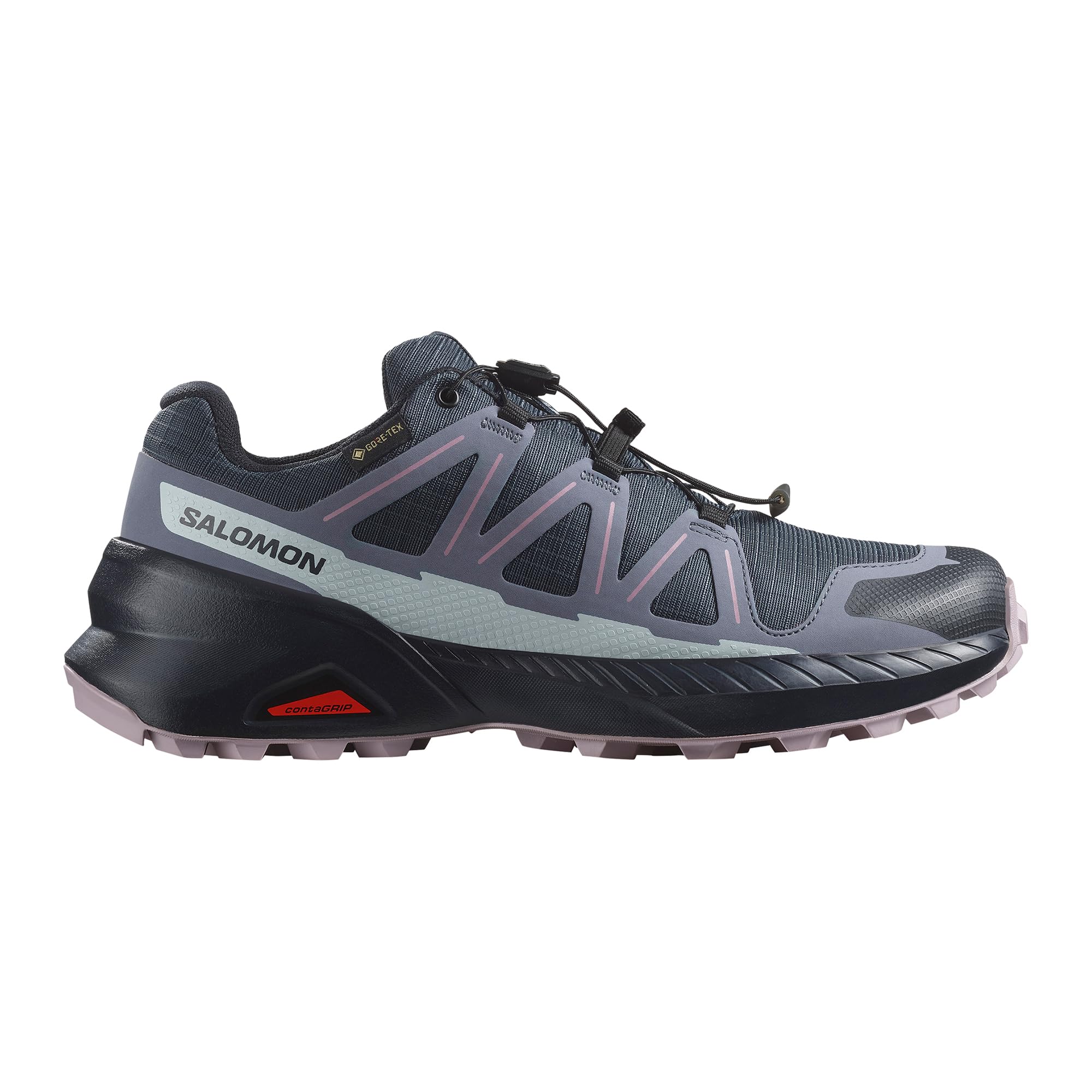 [Salomon] Кроссовки для трейлраннинга SPEEDCROSS PEAK GORE-TEX ЖЕНСКИЕ Женские L47790700 Blue Nights/Grisaille/Nirvana 24.5 см
