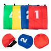 4pcs Colorful Kids Field Race Bag Foldable Kangaroo Jumping Bag  Interactive Sense Training