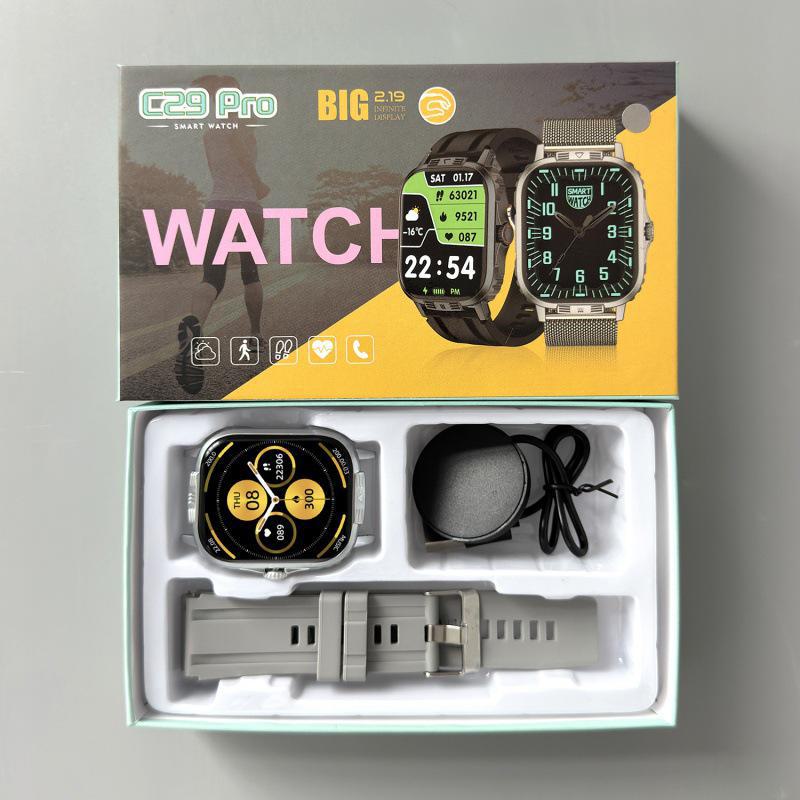 Huami GTS4 Smart Watch: Y13 Bluetooth Call, Health Monitor, Heart Rate, Exercise Tracking.