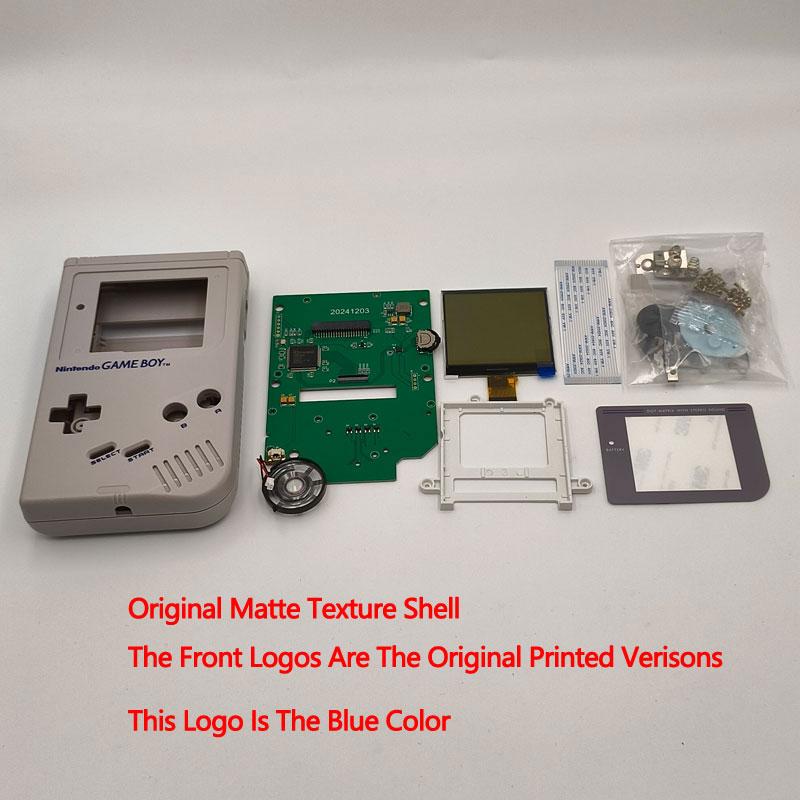2.5-inch grayscale screen suitable for Gameboy GB DMG LCD Easy to install. No need to cut open the shell