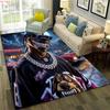 27 Stil Rapper Kunst Cartoon Tupac Snoop Dogg Hip Hop Teppich für Schlafzimmer Wohnzimmer Sofa Zuhause Fußmatte Dekor, Rutschfeste Bodenmatte