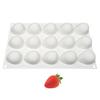 Flexible Baking Molds With 15/12 Fruit Designs Suitable For Chocolate Making Candle Crafting And Dessert Preparation
