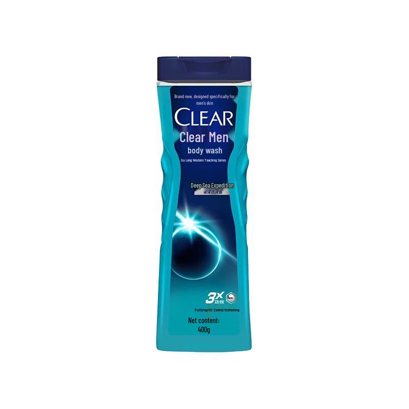 Clear Men's Deep Sea Exploration Shower Gel
