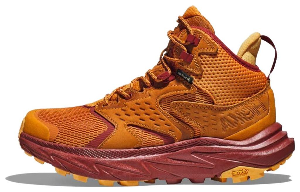 HOKA One One Anacapa 2 Mid GTX High Top Outdoor Shoes Women's Amber 1142831-AHSH