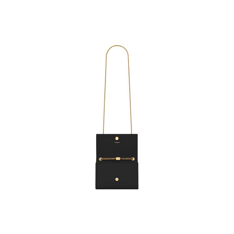 Saint Laurent Kate Small Chain Bag Black Women Shoulder_bags 469390-BOW0J-1000