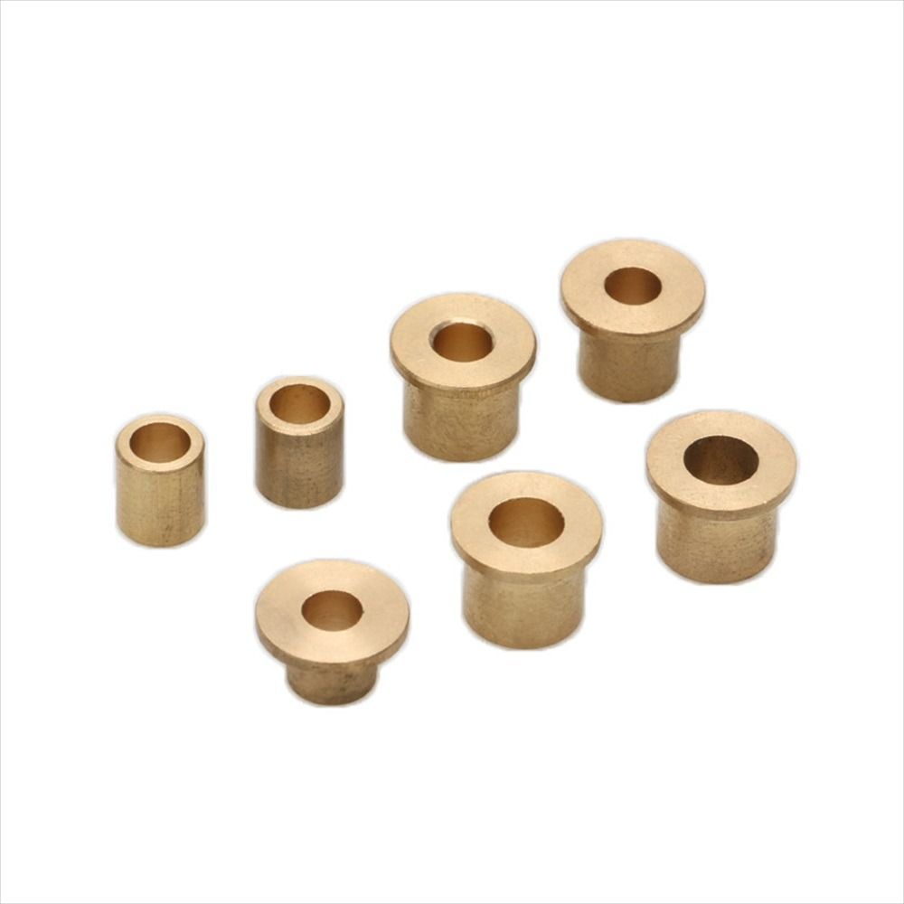 5Pcs Sintered Bronze Brass Bushing Shaft  for RC Bait Boat DIY Model Accessories