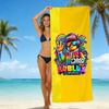 Roblox Roblox Game Beach Towel European And American Microfiber Bath Towel Beach Children Adult Towel