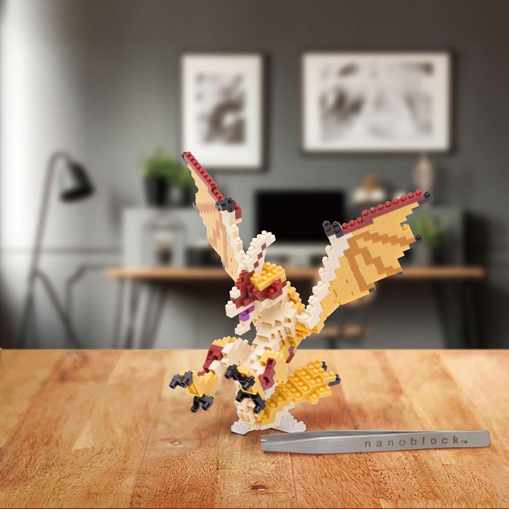 Kawada Nano Block Monster Hunter Celregios Building Set NBM-009R | 1000+ Pieces | Creative Toy for Ages 12+
