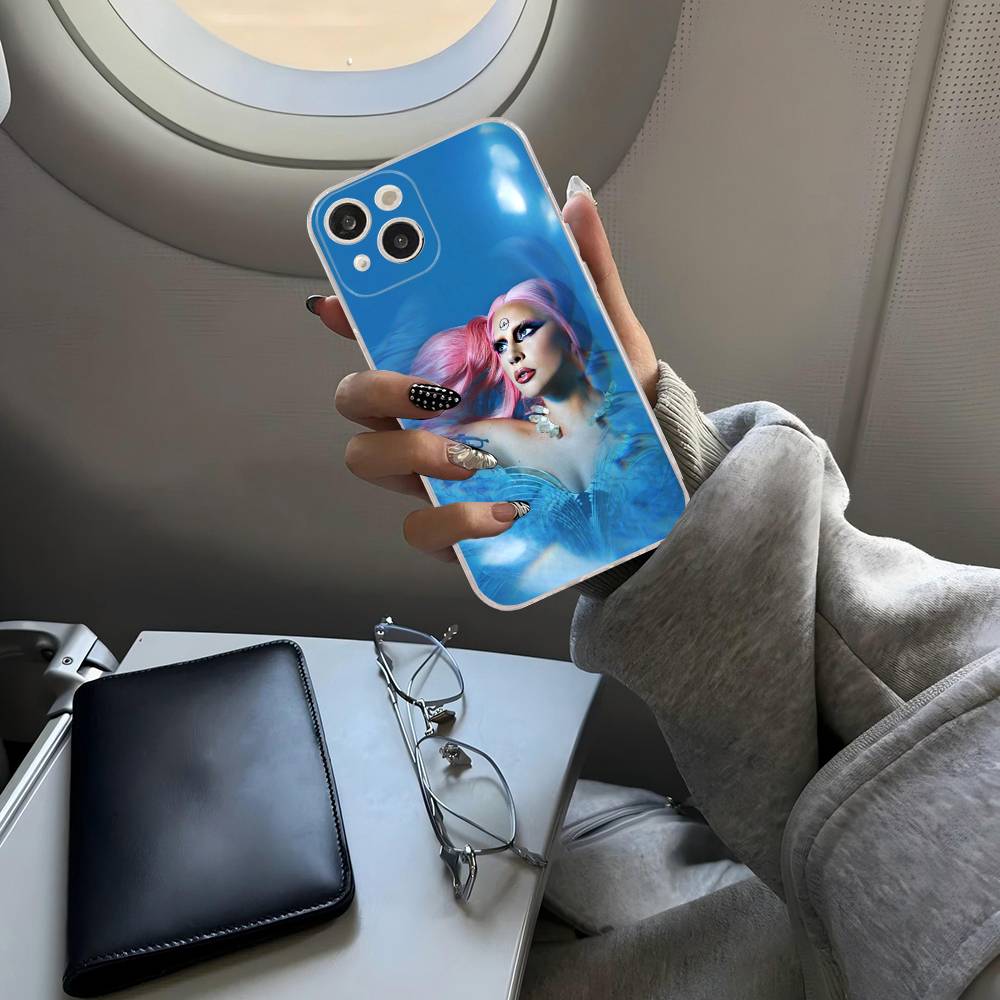 Singer L-Lady Gaga Mayhem Case for iphone 17 16 15 pro max 11 12 13 14 Pro Plus Phone Cover