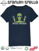 ALIEN Stay Weird T-Shirt Herren Damen T-Shirts Oberteil UFO Weltraum Aliens Baumwolle Jungen Mädchen Unisex