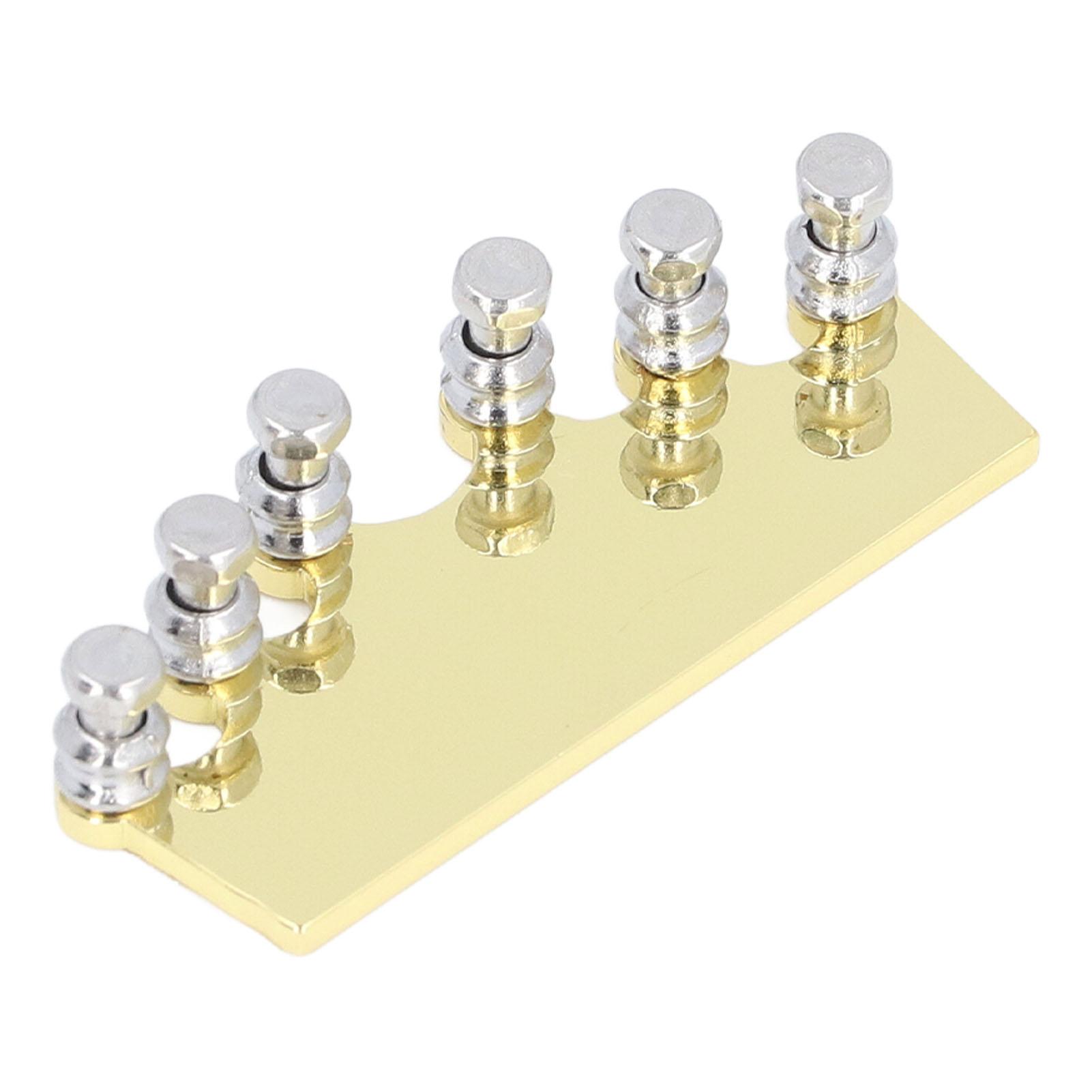 

Система настройки народной гитарной струны, металлическая гитарная втулка, устройство для настройки моста для громкости тона Sustain I Gold