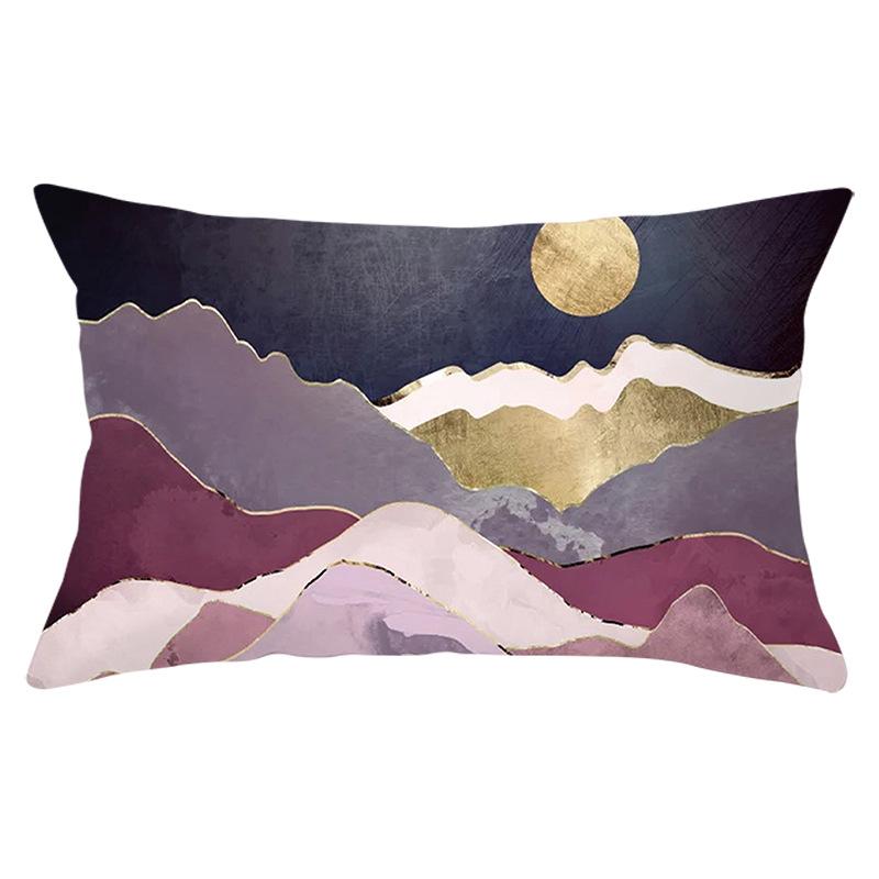 Chinese Style Lumbar  Pillowcase Decorative Sofa Cushion Case Bed Pillow Cover Home Decor Car Cushion Cover Pillow Case 30*50cm