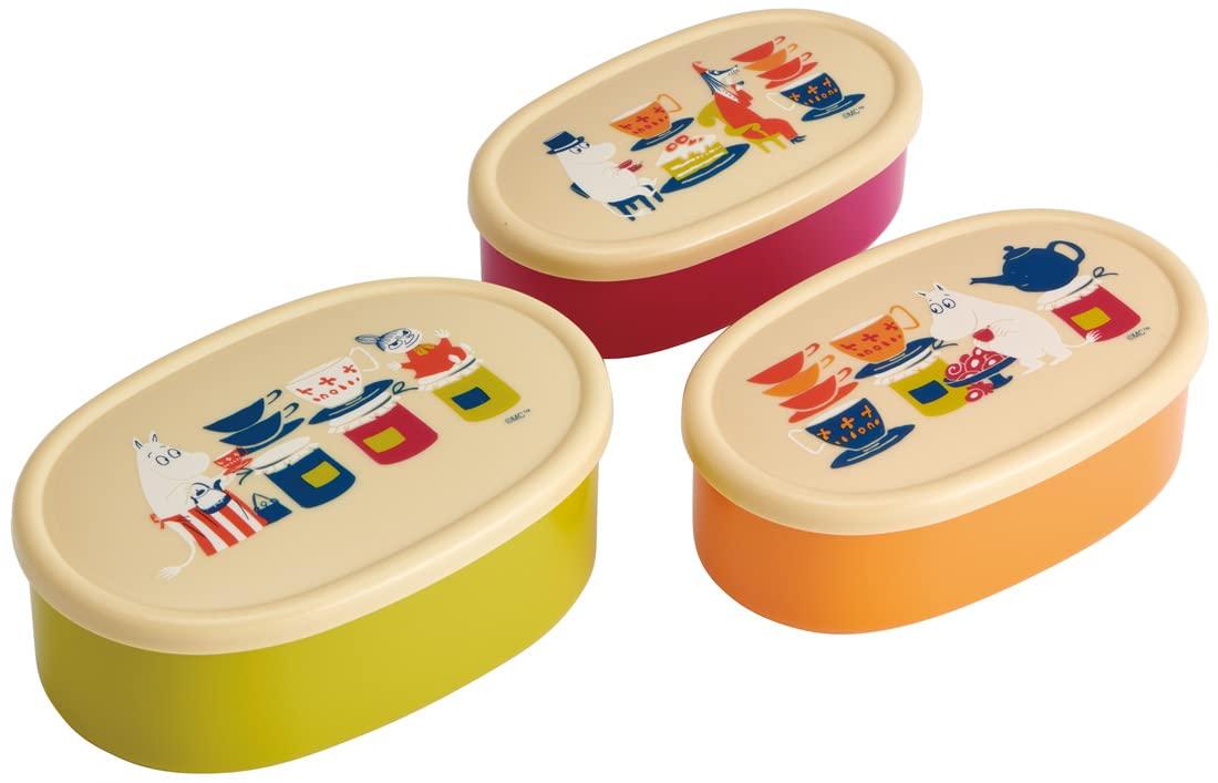 

Skater Lunch Box Seal Container Storage Container Set of 3 860ml Moomin Mama Treat Made in Japan SRS3SAG-A
