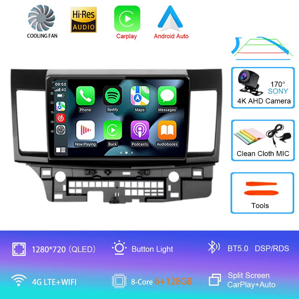 Android 14 Car Radio  For Mitsubishi Lancer 10 CY 2007 - 2012 Multimedia Video Player Navigation stereo GPS No 2din 2 din dvd