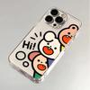 Cartoon Cute Three Animals for iPhone17promax Apple 16 Mobile Phone Case 14/13 Simple 15