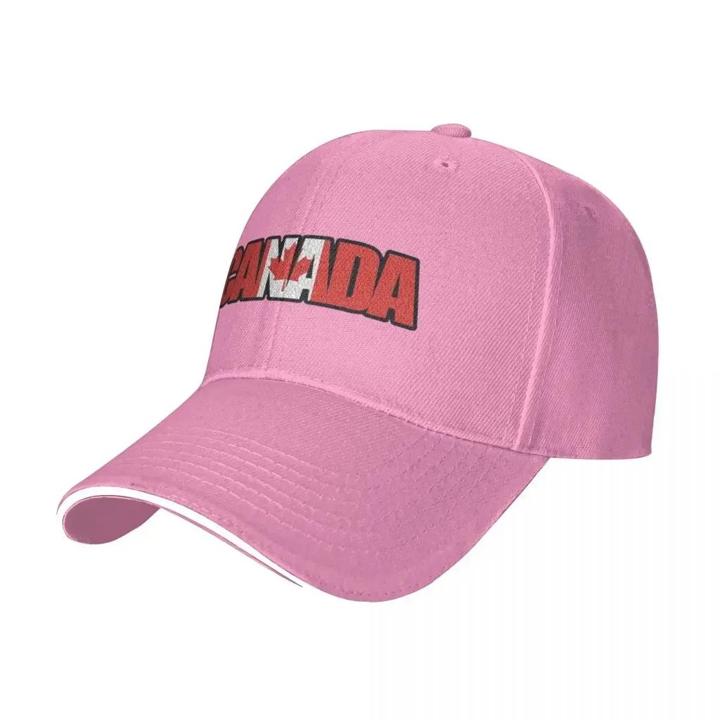 Graphic Red Canada Letters Maple Leaf Hiking Baseball Caps Women Adult FeUnisex Beach Golf Hat Hip Hop Trucker Cap