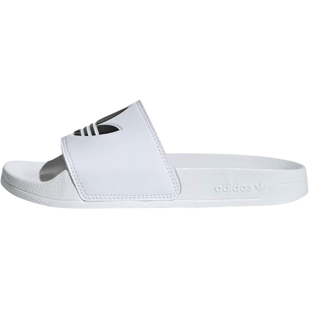 adidas Originals ADILETTE LITE Synthetic Leather Kids' Slippers White Black Teenagers EG8272