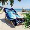 Dragon Trainning Print Beach Towel, Large Soft Quick Dry Towel for Beach Camping Swimming