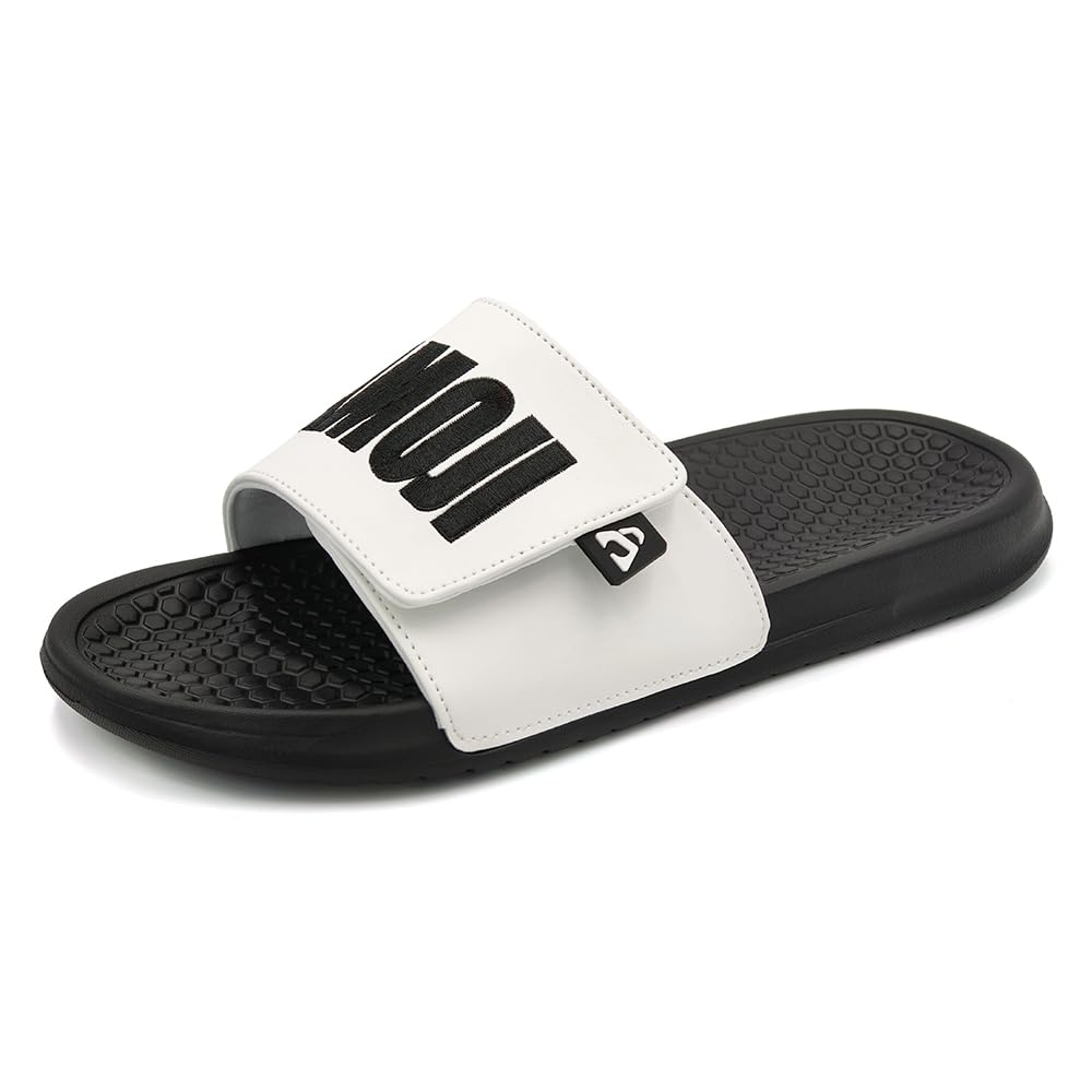 Amozi Shower Slide Veranda Sports Magic Beach Velcro Sports Room Summer Indoor and Outdoor Size Men's Sandals, Women's Slippers, Sandals, Sandals,