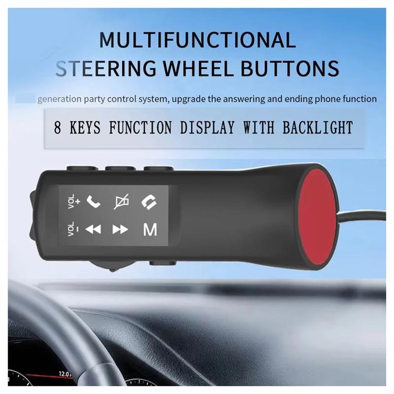 Universal 8Keys Steering Wheel Button Control For Android Car Radio Navigation Multifunctional Remote Controller SWC-A58X
