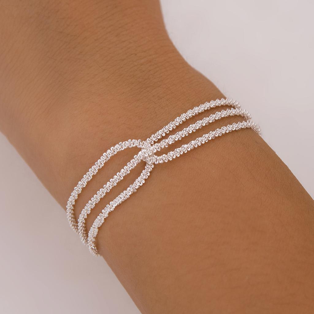 Sparkling naked chain multi-layer neck necklace ins wind simple winding chain necklace women's