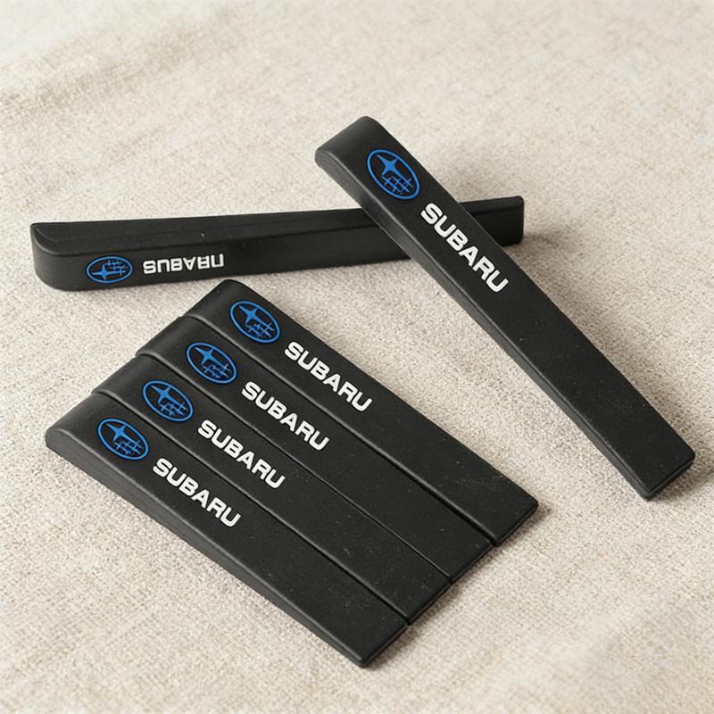6Pcs Car Door Edge Guard Strip Anti-scratch Bumper Stickers For Subaru Impreza Legacy WRX STI BRZ Forester XV Outback Crosstrek Z9