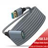 Geflochtenes Nylon USB 3.0 Stecker auf Buchse Hochgeschwindigkeits-Datenübertragungskabel Computer Kamera Drucker Verlängerungskabel 0,5m 1m 2m 3m 5m