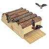 Bat Houses Wooden Weatherproof Large Shelter Compact Bats Box House for Yard for Garden Yard Pathway Farm Patio Tree Post Park