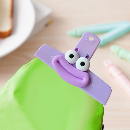 Cartoon Styling Snack Clip Food Sealing Machine Moisture-Proof Storage Clip Multifunctional Clip Plastic Kitchen Essential
