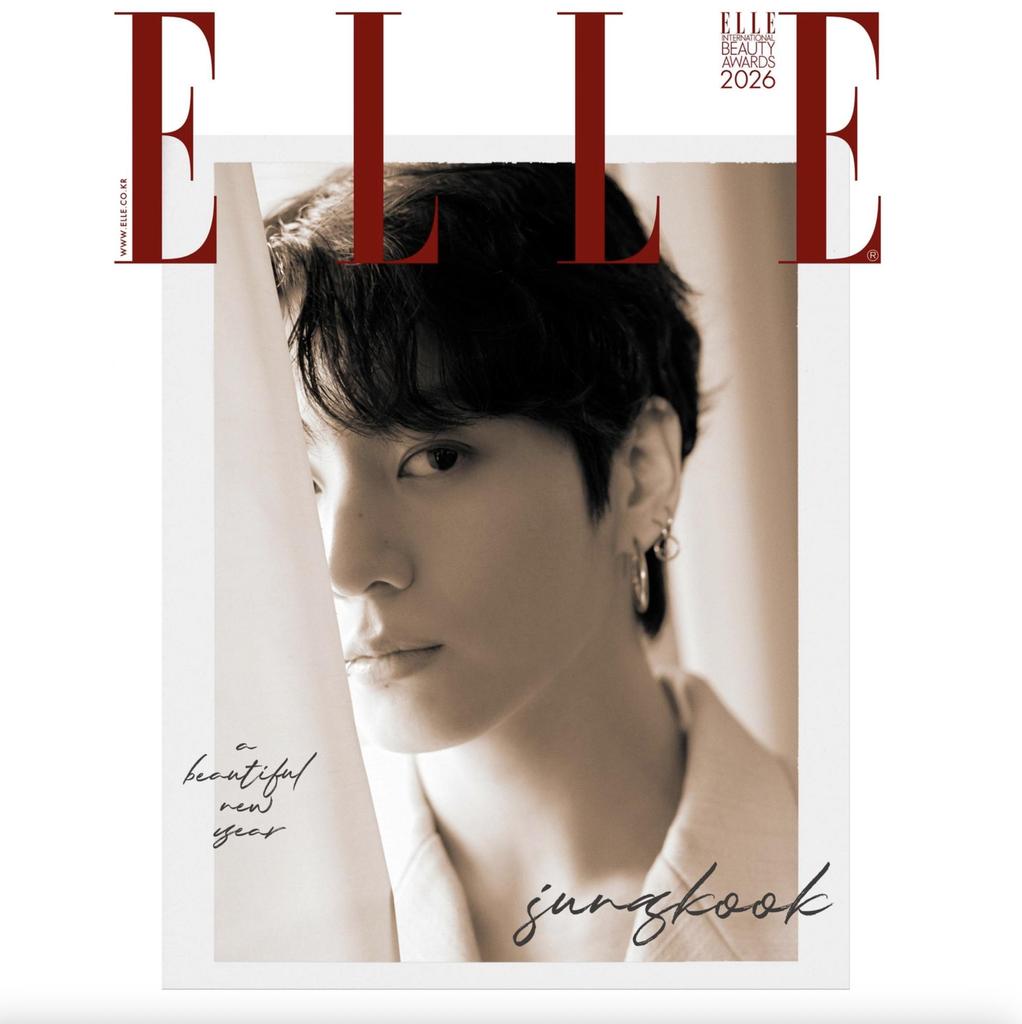 Časopis ELLE - 2026. 01 (Pokrýt. BTS JUNGKOOK)