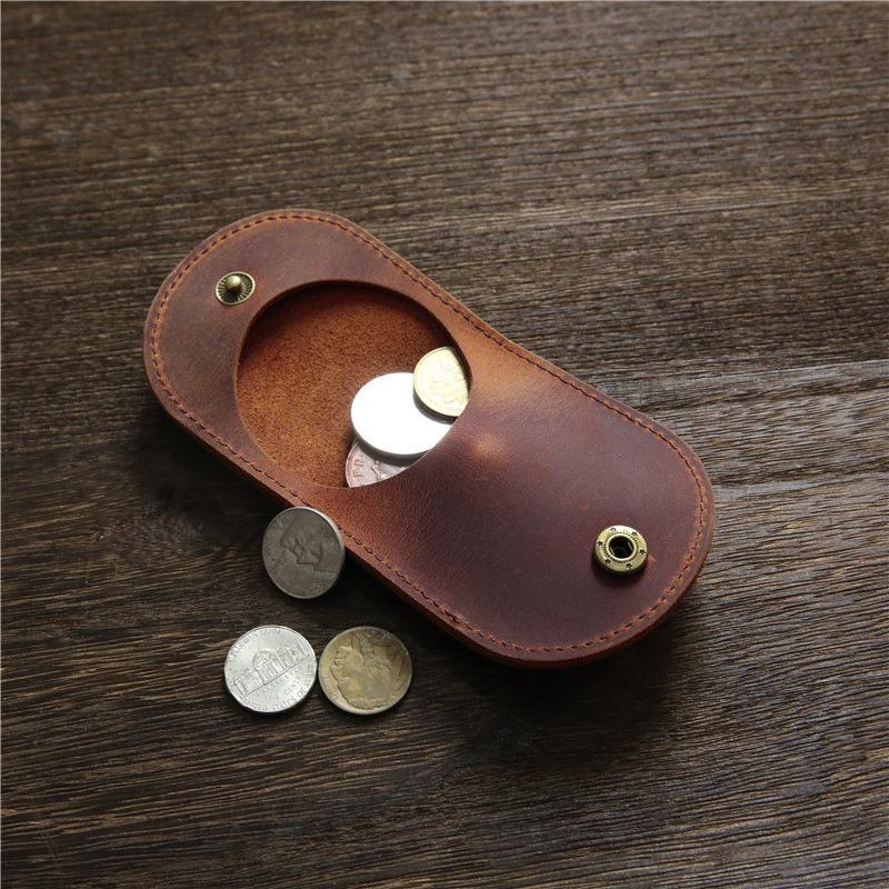 Retro Mini Change Bag Men's Storage Coin Bag Small Bag Women's Wallet