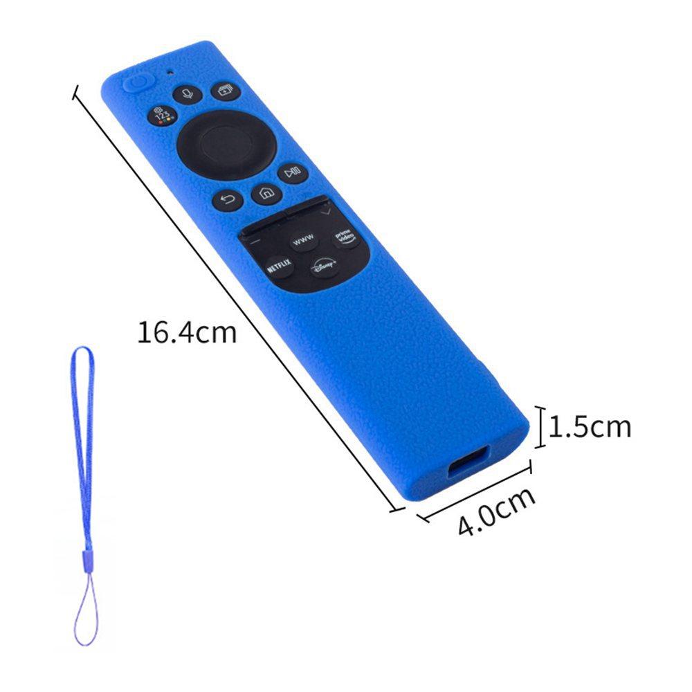 Silicone Remote Control Cover Case for Samsung BN59-01385 Dustproof Remote Sleeve for Samsung Smart TV Anti-Drop 4 Colors
