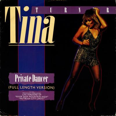 12inch Record TINA TURNER - Private Dancer (Full Length Version 12CL343 Capitol Records 1984 UK Pop Used