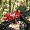 Red Bike Phone Mount Aluminum Alloy Motorcycle Phone Holder Bike Handlebar Phone Holder  Bicycle