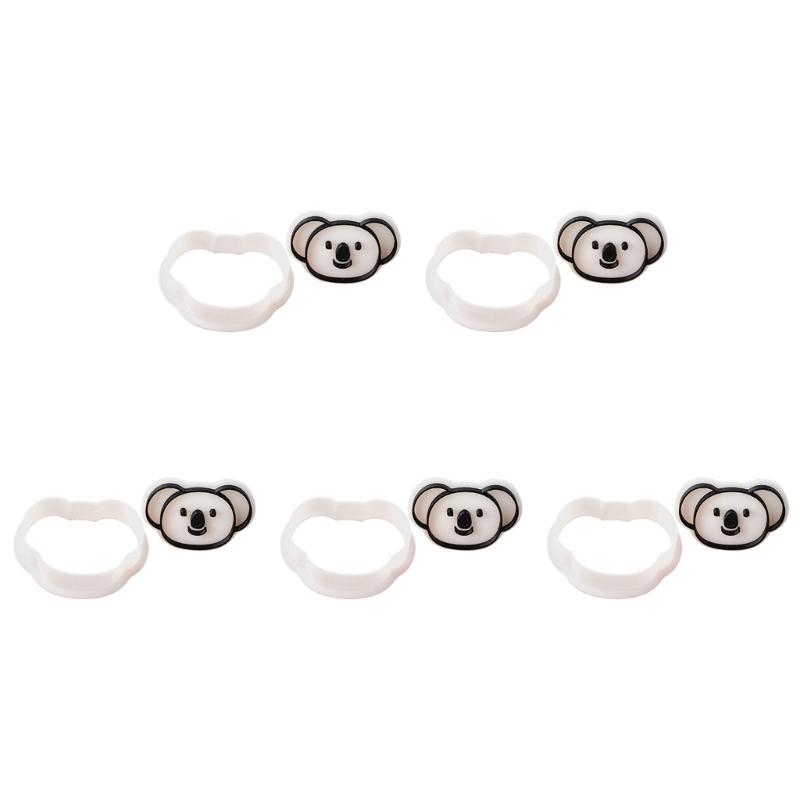 Cartoon Animal Fondant Cookie Cutters Easy to Use Cute Animal Shape Pastry Molds for Creating Delicate Snacks at Homes