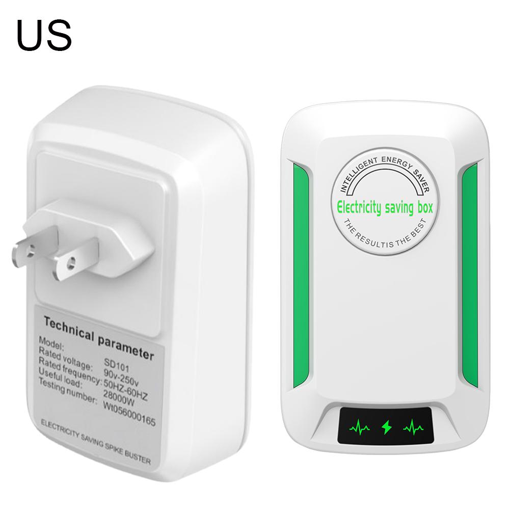 Power Saver ABS Electricity Saving Box Heat Resistant Intelligent Energy Saver for Household Office Market EU/US Plug