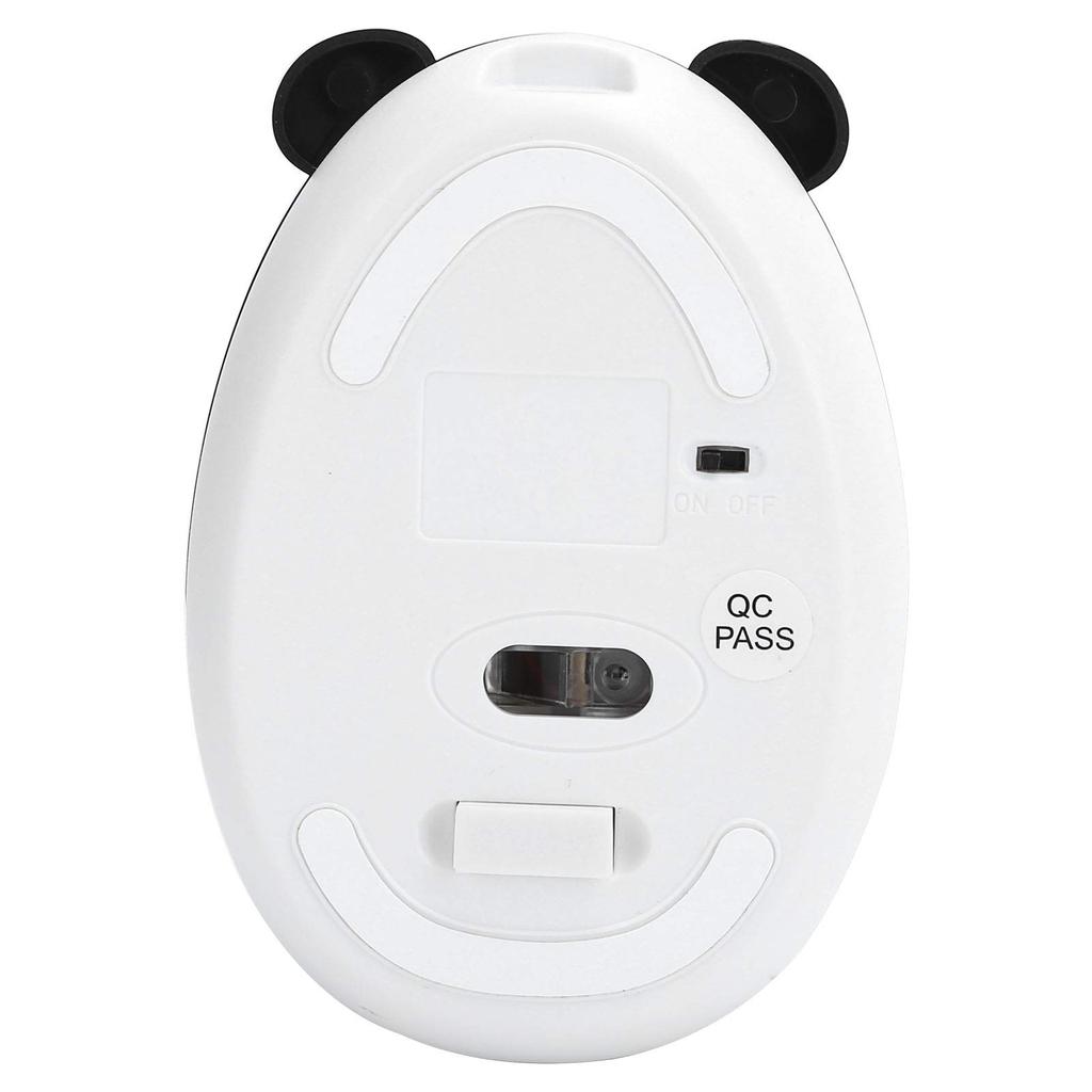 JGGLD Wireless Panda High Includes Receiver and USB Charging Cable Mouse, Compact, Quiet, 2.4GHz, 1200DPI, Design, Precision, Energy-Saving Mode,