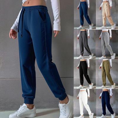 2026 Women's Casual Autumn/Winter Drawstring Sweatpants - European/American Style