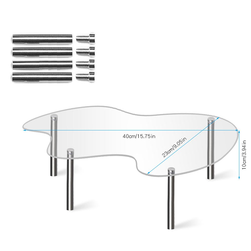 Bakery Stand Acrylic Cupcake Stand Tabletop Display Clear Acrylic Easy To Assemble High-quality Material Sturdy