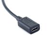 Mini-USB-Stecker auf Typ-C-Buchse Lade-Daten-Adapterkabel