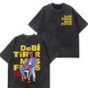 Rappare Bad Bunny Turné 2026 Debi Tirar Mas Fotos DTMF Merch T-shirts Herr Mode Sommar Rundhalsad T-shirt Hip Hop Vintage Tvättade T-shirts