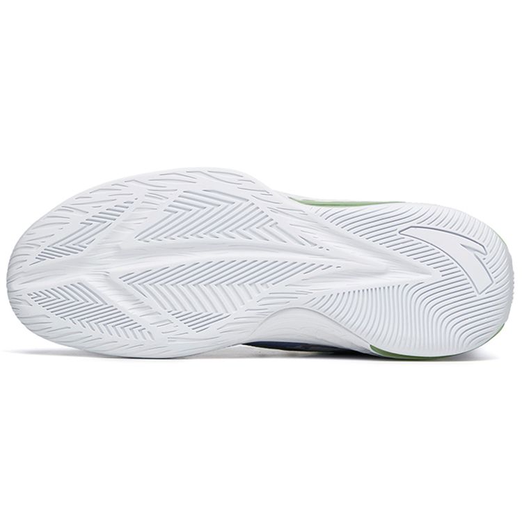 Anta Shield 2 Basketball Shoes Men Sneakers Purple White Yellow 112211612-2