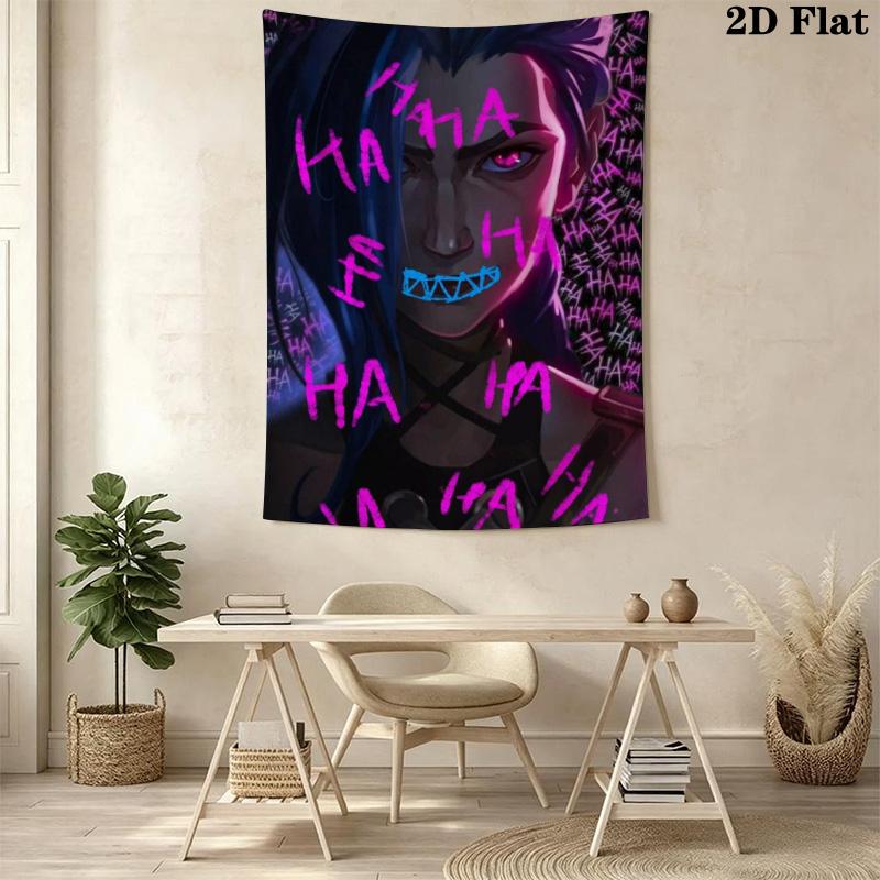 Jinx Pattern Home Decor Tapestry, Wall Hanging, Decorative RV Wall Cloth.SGT0917481